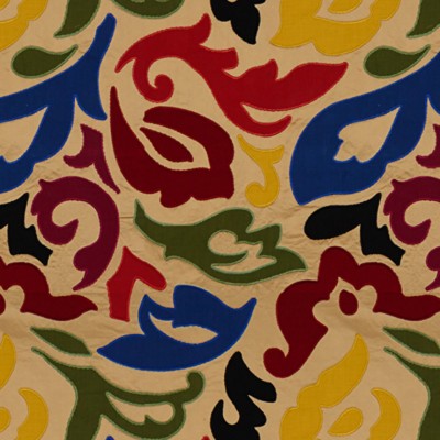 Фото Ткань портьерная с рисунком - Орнамент - стиль Английский - Бежевый - Купить в Интернет-магазине