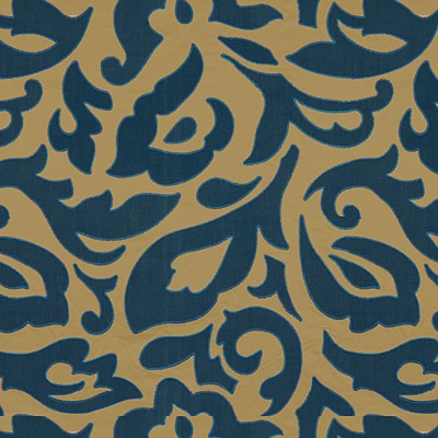 Фото Ткань портьерная с рисунком - Орнамент - стиль Английский - Бежевый - Купить в Интернет-магазине