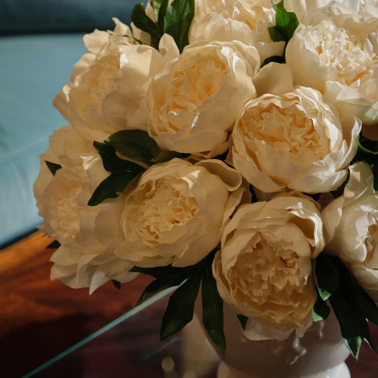 Фото Цветы - стиль Дизайнерский - Шёлковые - В наличии - Купить в Интернет-магазине