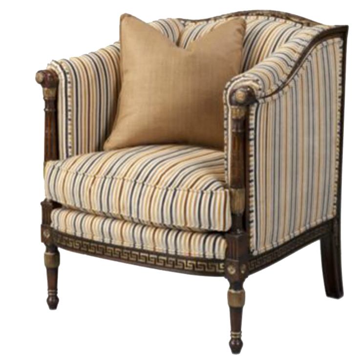 Фото Кресло обитое - стиль Английская классика - Для гостиной - удобное кресло производства США - Theodore Alexander - Althorp living history - Купить в Интернет-магазине