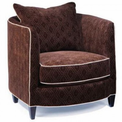 Фото Кресло обитое - стиль Ар-деко - Для гостиной - удобное кресло производства США - Swaim - Kaleidoscope upholstery - Купить в Интернет-магазине