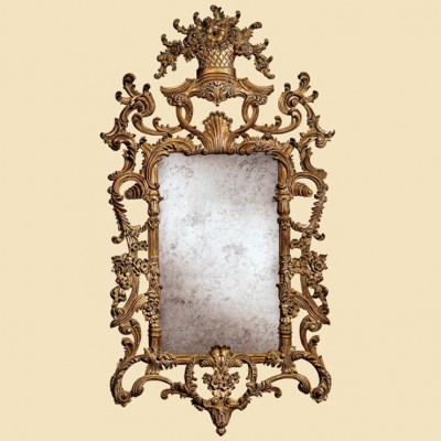 Фото Зеркало настенное - стиль Американская классика - Для гостиной - Купить в Интернет-магазине