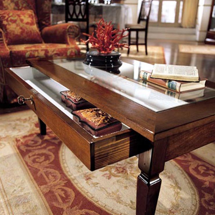 Фото Стол кофейный/журнальный - стиль Европейская эклектика - Для гостиной - Купить в Интернет-магазине