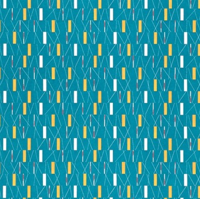 Фото Обои с рисунком - Абстракция - стиль Английская классика - Бирюзовые - Купить в Интернет-магазине