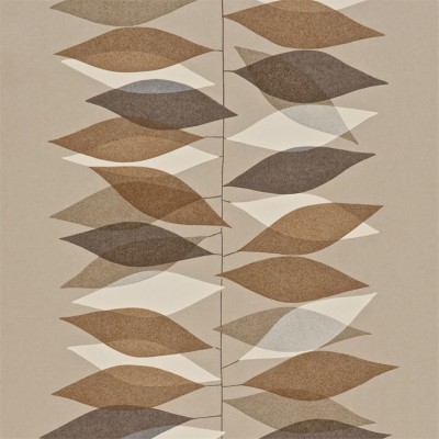 Фото Обои с рисунком - Абстракция - стиль Английская классика - Коричневые - Купить в Интернет-магазине