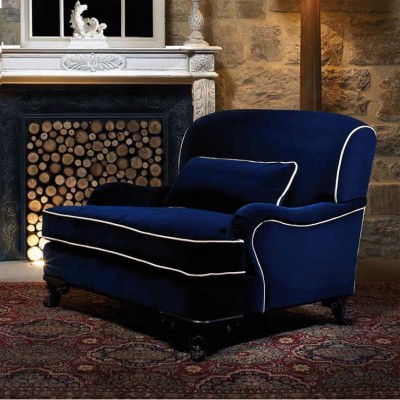 Фото Кресло обитое - стиль Французский шик - Для гостиной - удобное кресло производства США - Chelini - Versailles - Купить в Интернет-магазине