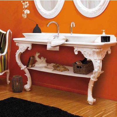 Фото Тумба для раковины - стиль Французский - Для ванной - Купить в Интернет-магазине