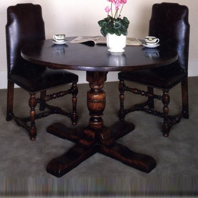 Фото Стол обеденный - стиль Тюдор и готика - Для столовой - большие обеденные столы производства США - Titchmarsh & Goodwin - English classic oak - Купить в Интернет-магазине