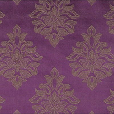 Фото Ткань портьерная с рисунком - Дамаск - стиль Американский - Фиолетовый - Купить в Интернет-магазине