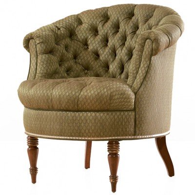 Фото Кресло обитое - стиль Английская классика - Для спальни - удобное кресло производства США - Theodore Alexander - Althorp living history - Купить в Интернет-магазине