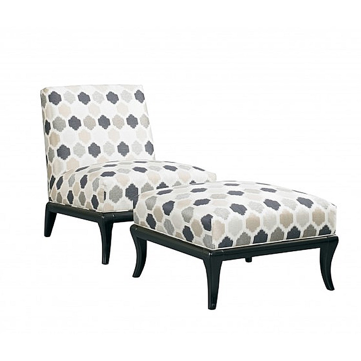 Фото Кресло обитое - стиль Transitional - Для гостиной - удобное кресло производства США - Lillian August - Modern Archives - Купить в Интернет-магазине