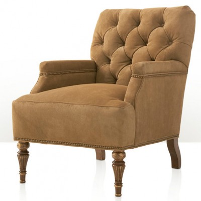 Фото Кресло обитое - стиль Английская классика - Для гостиной - удобное кресло производства США - Theodore Alexander - Althorp living history - Купить в Интернет-магазине