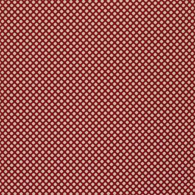 Фото Ткань портьерная с рисунком - Мелкий принт - стиль Современный - Красный - Купить в Интернет-магазине