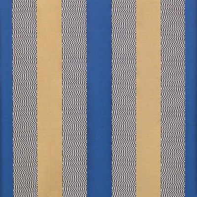 Фото Ткань портьерная с рисунком - Полоски - стиль Европейский - Синие - Купить в Интернет-магазине
