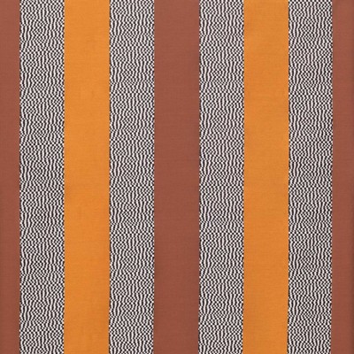 Фото Ткань портьерная с рисунком - Полоски - стиль Европейский - Оранжевые - Купить в Интернет-магазине