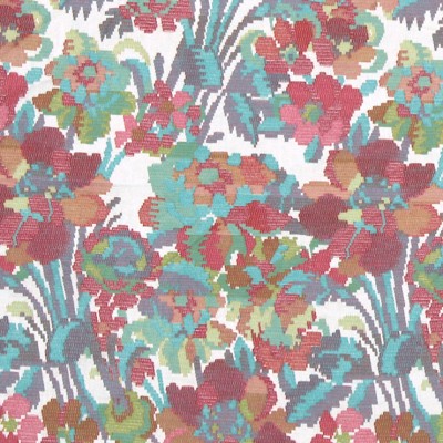 Фото Ткань портьерная с рисунком - Цветы - стиль Американский - Купить в Интернет-магазине