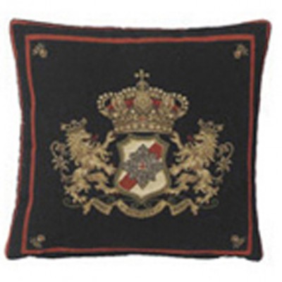 Фото Подушка декоративная - стиль Европейский - Черная - Купить в Интернет-магазине