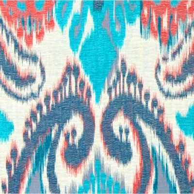 Фото Ткань портьерная с рисунком - Орнамент - стиль Американский - Голуба - Купить в Интернет-магазине