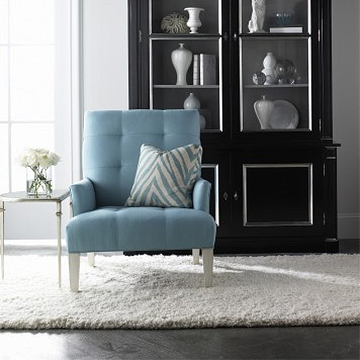 Фото Кресло обитое - стиль Transitional - Для гостиной - удобное кресло производства США - Lillian August - Modern Archives - Купить в Интернет-магазине