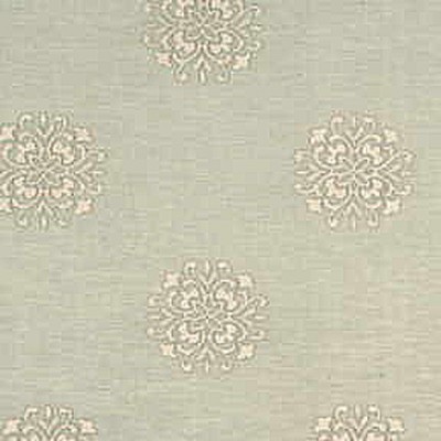 Фото Ткань портьерная с рисунком - Орнамент - стиль Английский - Бирюзовый - Купить в Интернет-магазине