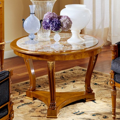 Фото Стол кофейный/журнальный - стиль Русский дворцовый - Для гостиной - Купить в Интернет-магазине