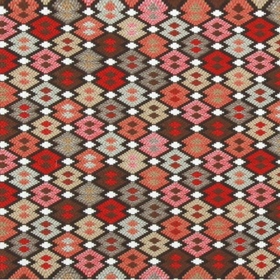 Фото Ткань портьерная с рисунком - Орнамент - стиль Американский - Розовый - Купить в Интернет-магазине