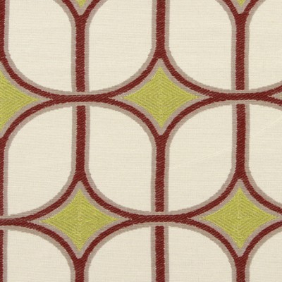 Фото Ткань портьерная с рисунком - Орнамент - стиль Американский - Белый - Купить в Интернет-магазине