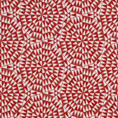 Фото Ткань портьерная с рисунком - Орнамент - стиль Американский - Малиновый - Купить в Интернет-магазине