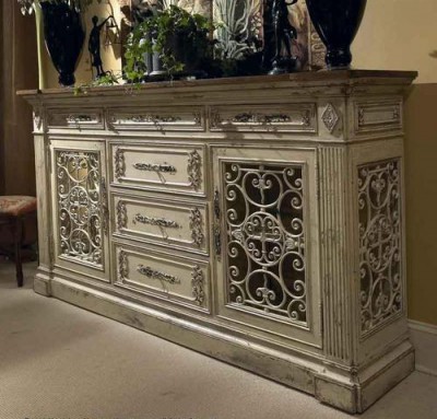 Фото Комод/буфет широкий - стиль Роскошное шале - Для гостиной - Купить в Интернет-магазине