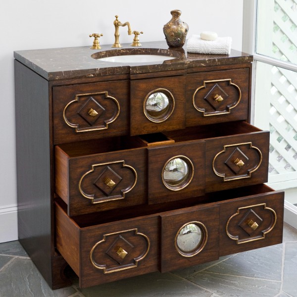 Фото Тумба для раковины - стиль Современный - Для ванной - Купить в Интернет-магазине