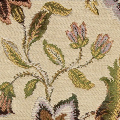 Фото Ткань портьерная с рисунком - Цветы - стиль Американский - Купить в Интернет-магазине