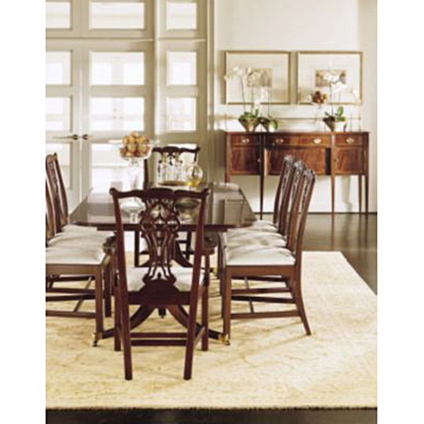 Фото Стол обеденный - стиль Американская классика - Для столовой - большие обеденные столы производства США - Hickory Chair - James River - Купить в Интернет-магазине