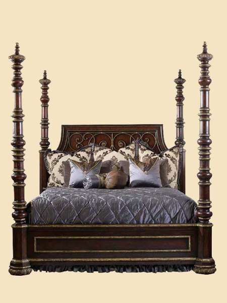 Фото Кровать - стиль Флорида Дизайн - Для спальни - Купить в Интернет-магазине Фото Кровать - стиль Флорида Дизайн - Для спальни - Купить в Интернет-магазине