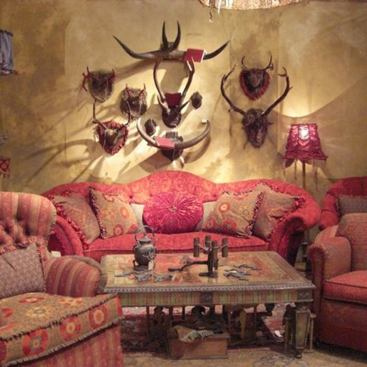 Фото Диван большой - стиль Американское наследство - Для гостиной - Купить в Интернет-магазине