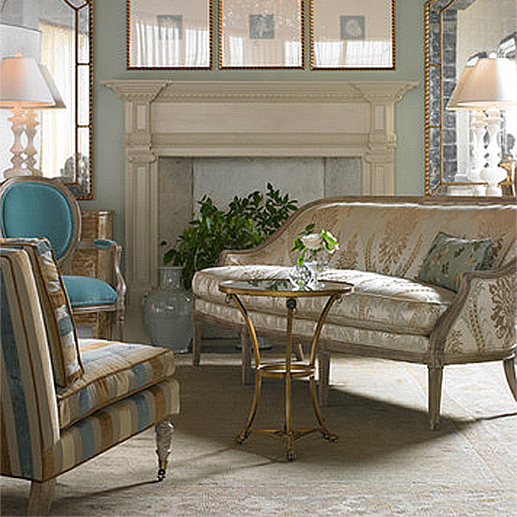 Фото Диван большой - стиль Гранд Салон - Для гостиной - Купить в Интернет-магазине