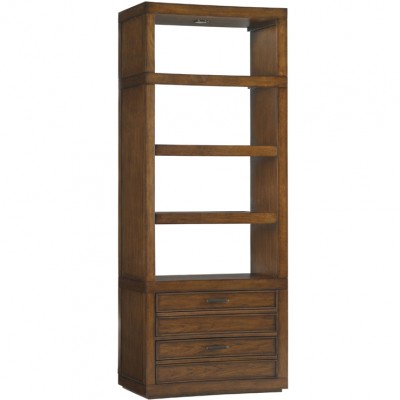 Фото Шкаф книжный/библиотека - стиль Transitional - Для кабинета - Купить в Интернет-магазине