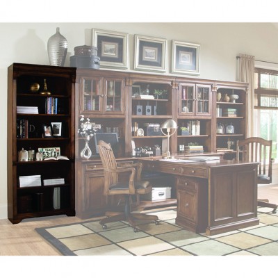 Фото Шкаф книжный/библиотека - стиль Американская классика - Для кабинета - Купить в Интернет-магазине