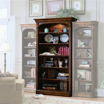 Фото Шкаф книжный/библиотека - стиль Американская классика - Для кабинета - Купить в Интернет-магазине
