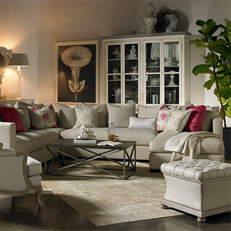 Фото Пуф, банкетка - стиль Гранд Салон - Для гостиной - Купить в Интернет-магазине