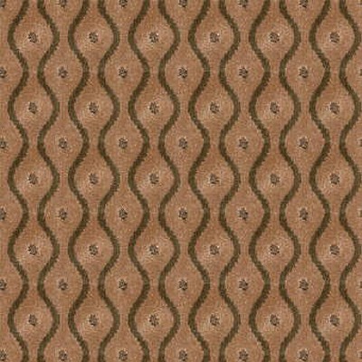 Фото Ткань портьерная с рисунком - Орнамент - стиль Современный - Оранжевый - Купить в Интернет-магазине