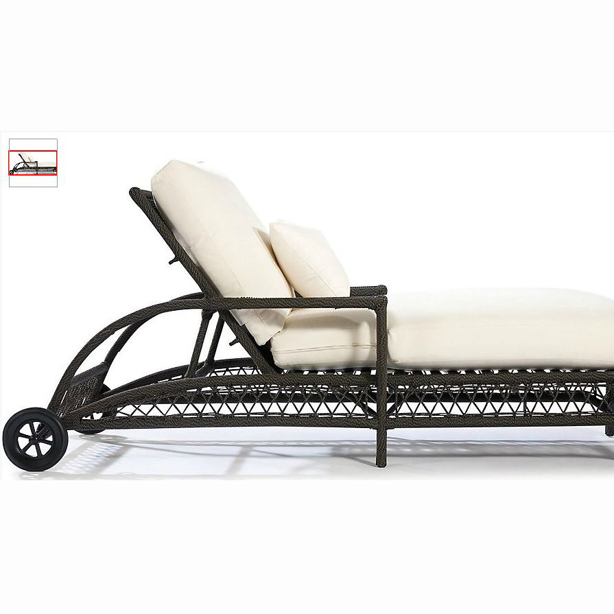 Фото Шезлонг - стиль Классический - Для терраса и бассейна - Купить в Интернет-магазине