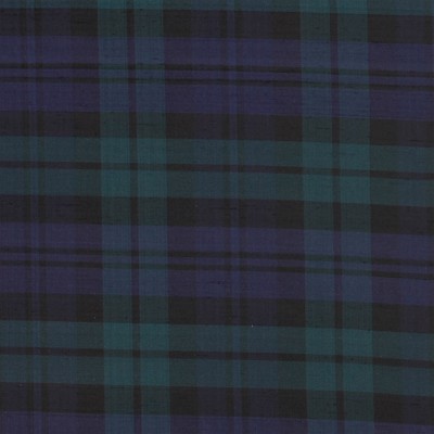 Фото Ткань портьерная с рисунком - Клетка - стиль Английский - Зеленая - Купить в Интернет-магазине