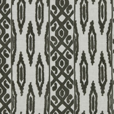 Фото Ткань портьерная с рисунком - Орнамент - стиль Американский - Светло-серый - Купить в Интернет-магазине