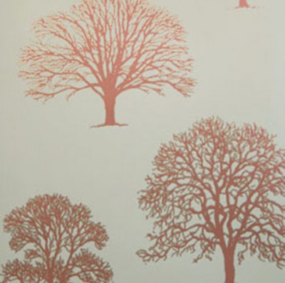 Фото Обои с рисунком - Растение - стиль Современных дизайнеров - Серые - Купить в Интернет-магазине