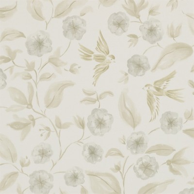Фото Обои с рисунком - Анималистический принт - стиль Английская классика - Светло-серые - Купить в Интернет-магазине