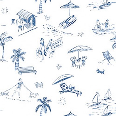 Фото Обои с рисунком - Туаль - стиль Американский - Белые - Купить в Интернет-магазине