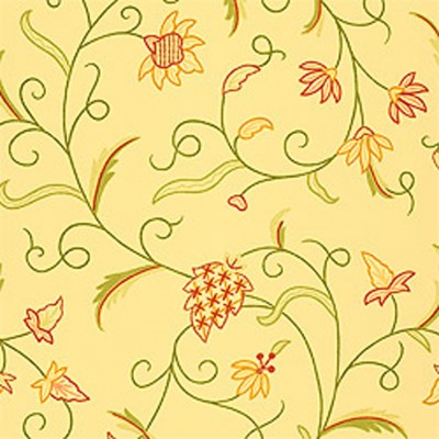Фото Обои с рисунком - Орнамент - стиль Американский - Желтые - Купить в Интернет-магазине