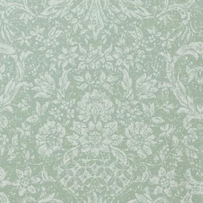 Фото Обои с рисунком - Дамаск - стиль Американский - Бирюзовые - Купить в Интернет-магазине