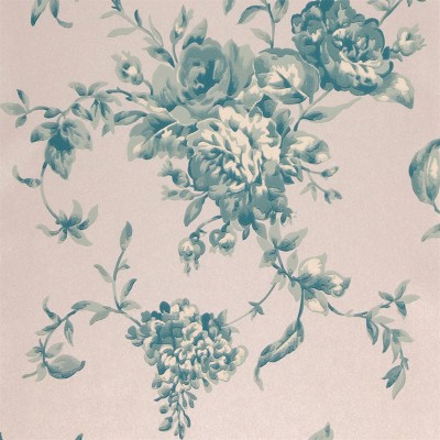Фото Обои с рисунком - Туаль - стиль Английская классика - Розовые - Купить в Интернет-магазине