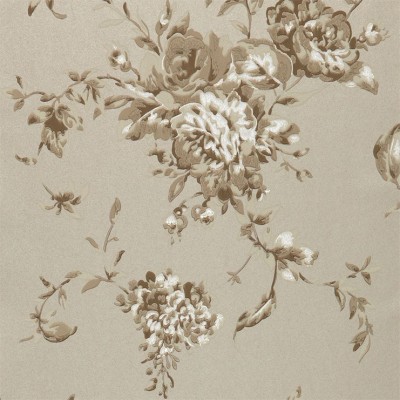 Фото Обои с рисунком - Туаль - стиль Английская классика - Серые - Купить в Интернет-магазине